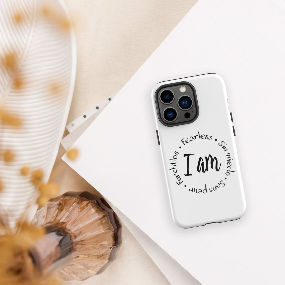 I Am Fearless Tough Case for iPhone®