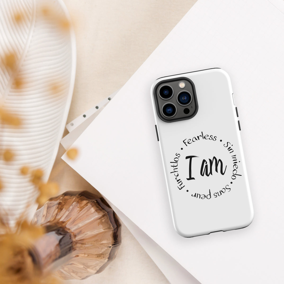 I Am Fearless Tough Case for iPhone®