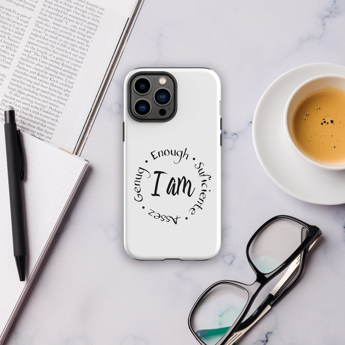 I Am Enough Tough Case for iPhone®