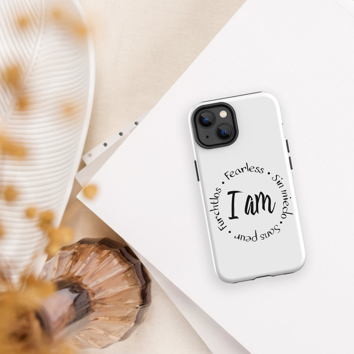 I Am Fearless Tough Case for iPhone®