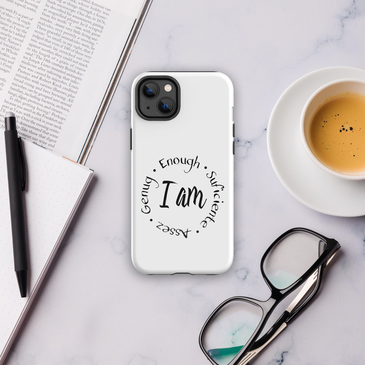 I Am Enough Tough Case for iPhone®