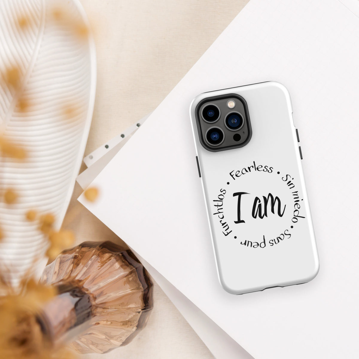 I Am Fearless Tough Case for iPhone®