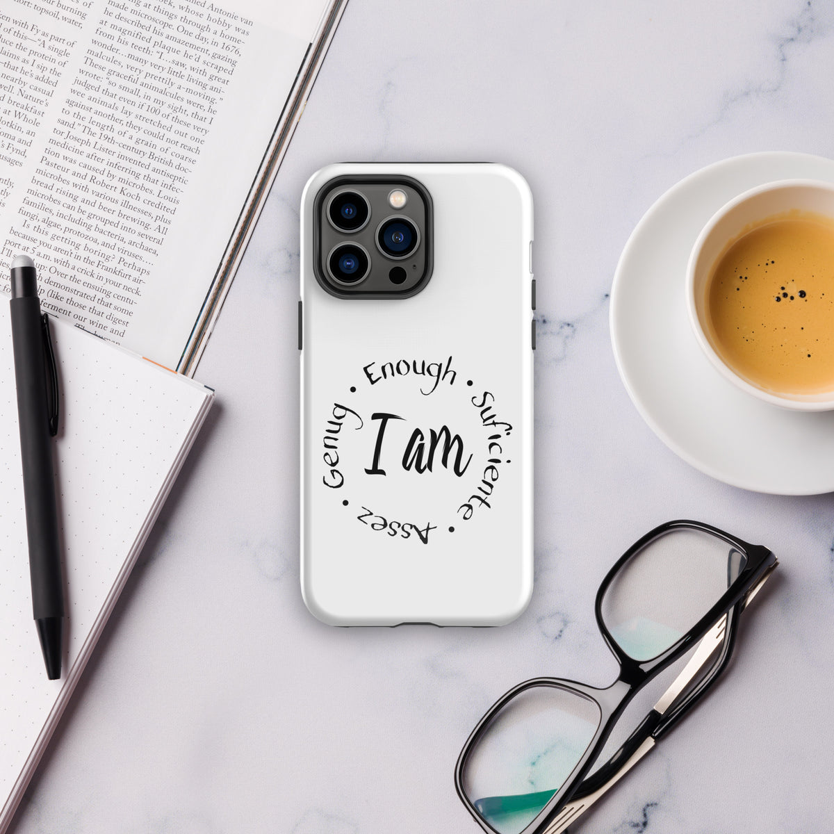 I Am Enough Tough Case for iPhone®