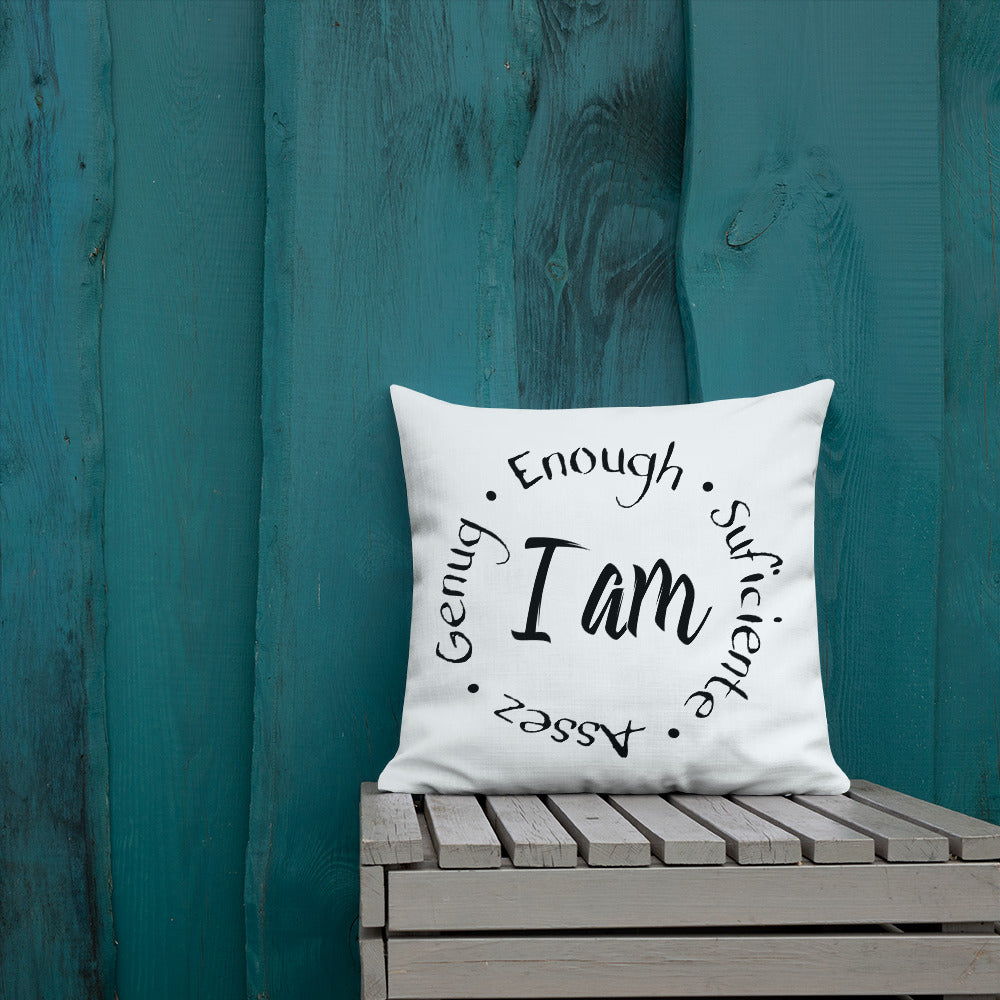 I Am Enough Premium Pillow