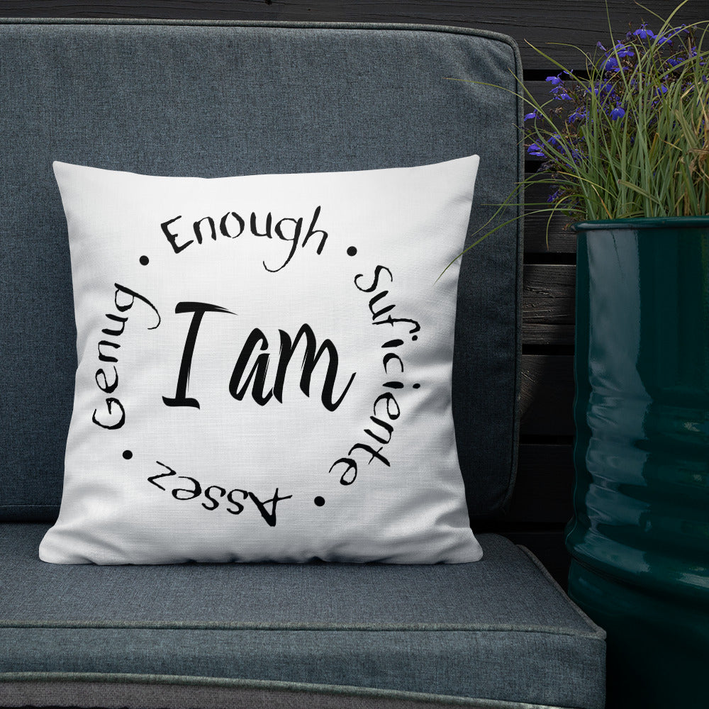 I Am Enough Premium Pillow