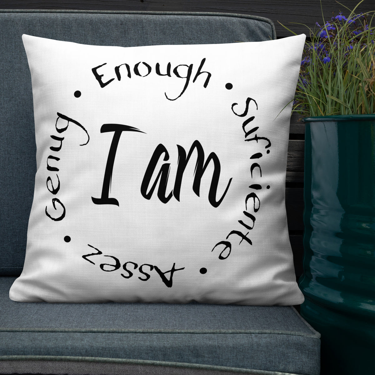 I Am Enough Premium Pillow