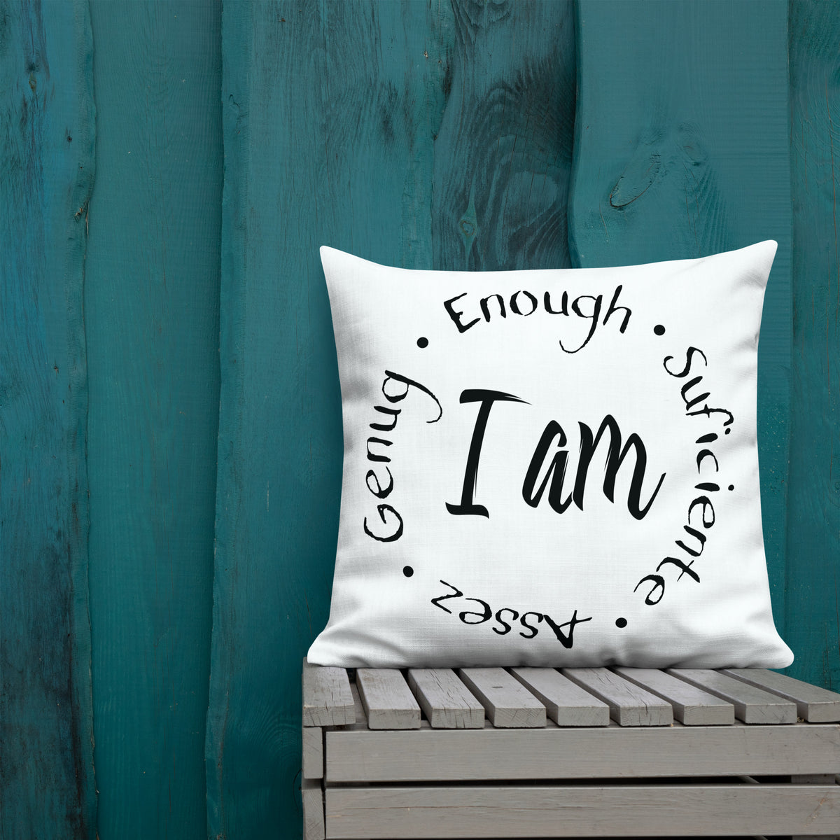 I Am Enough Premium Pillow