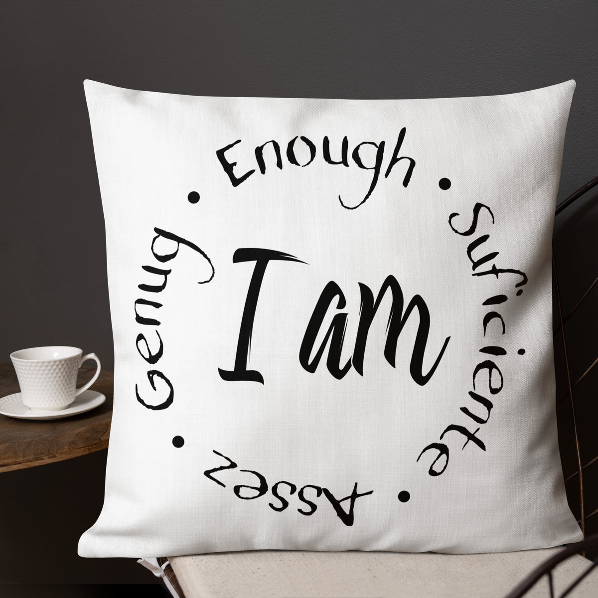 I Am Enough Premium Pillow