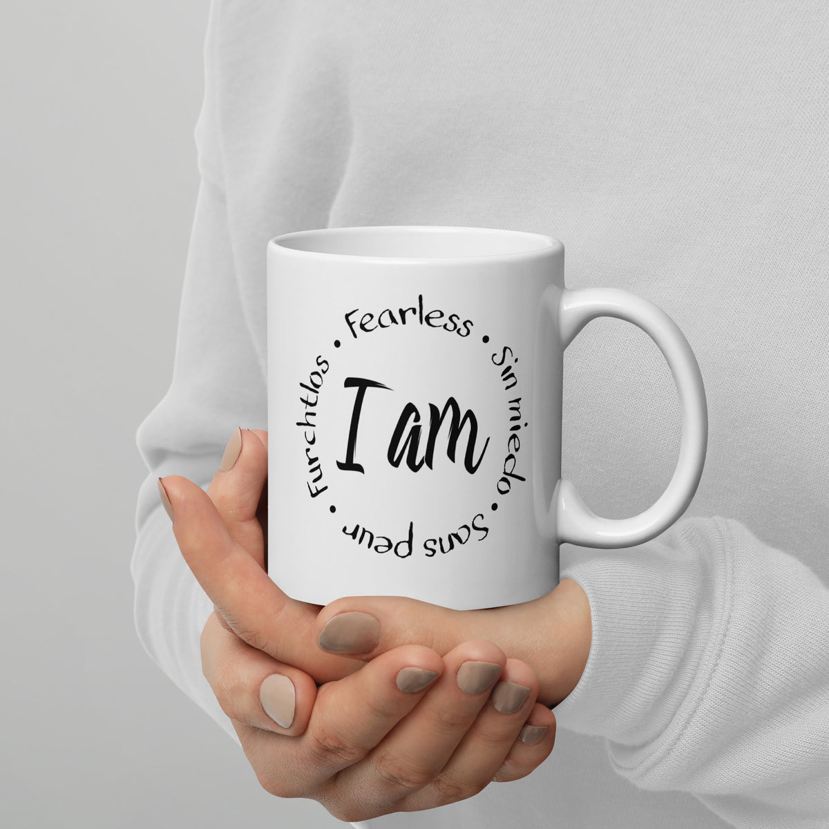 I Am Fearless Glossy Mug