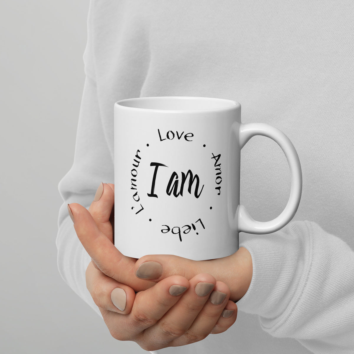 I Am Love Glossy Mug