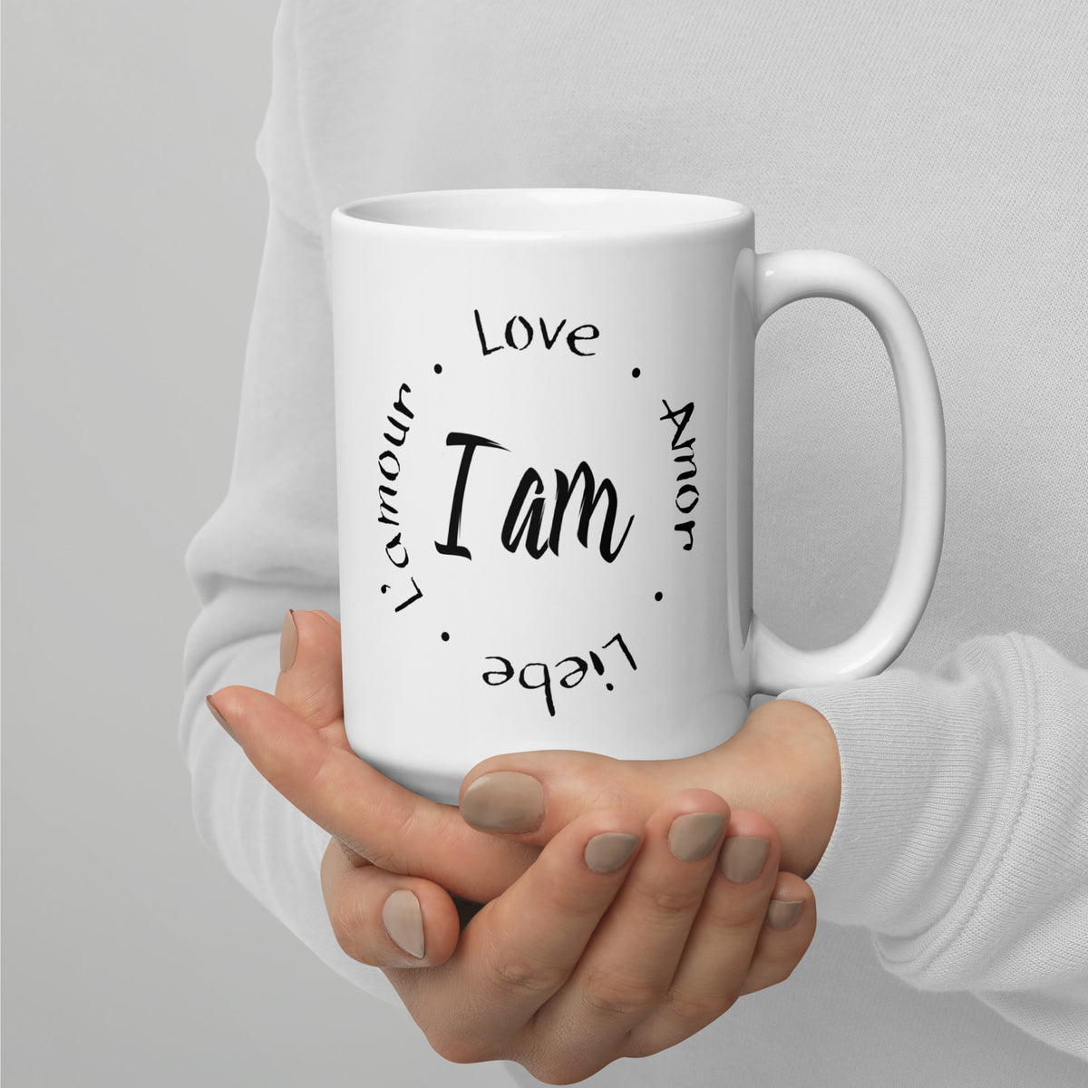 I Am Love Glossy Mug